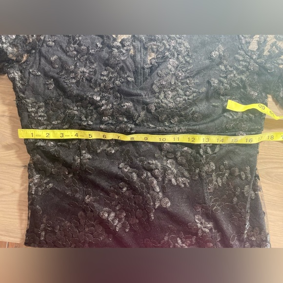 DONNA RICCO
Lace Sheath Midi Dress/ Black/ Size 10 - Picture 4 of 9